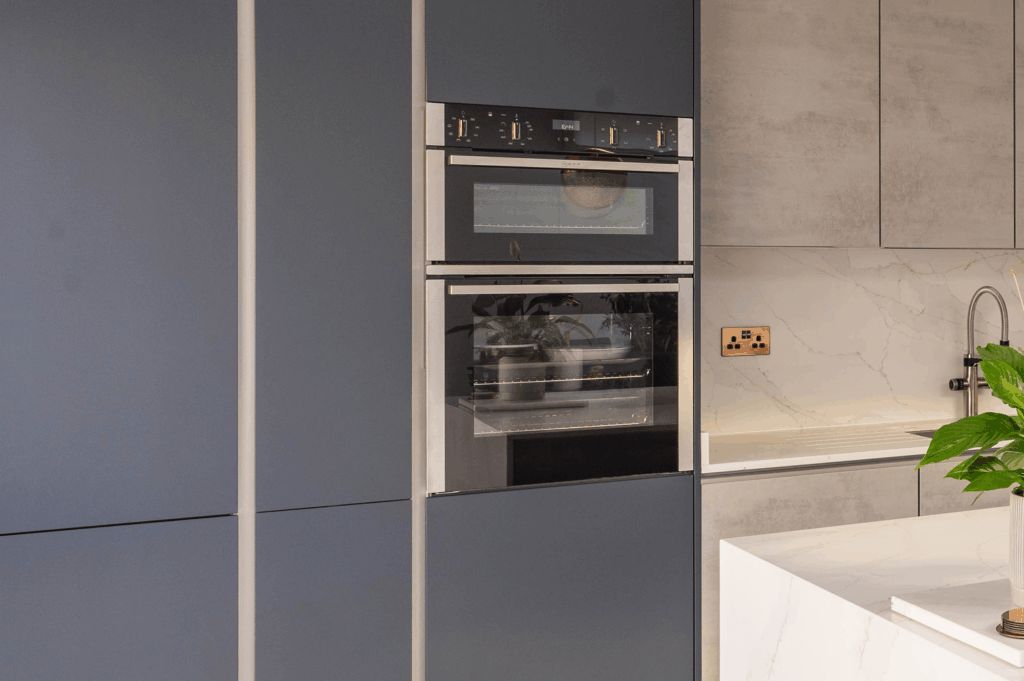 Fjord & Concrete Charm - PGK • Premium German Kitchens